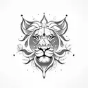 avatar lion turtle tattoo design idea