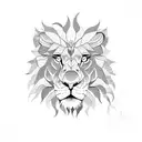 avatar lion turtle tattoo design idea