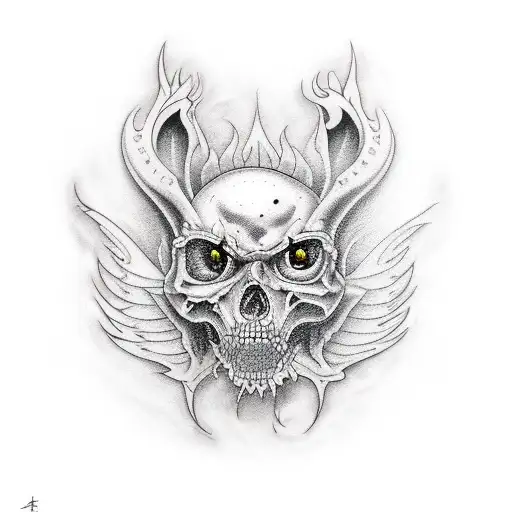 purgatory tattoo design idea