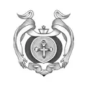 claddagh symbol tattoo design idea