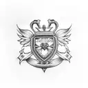 claddagh symbol tattoo design idea