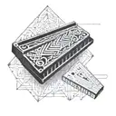 What is this? written on a harmonica tattoo design idea