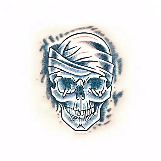Traditional "Skull" Tattoo Idea - BlackInk
