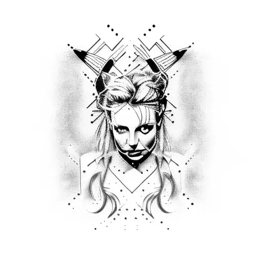 Britney Spears tattoo design idea