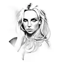 Britney Spears tattoo design idea