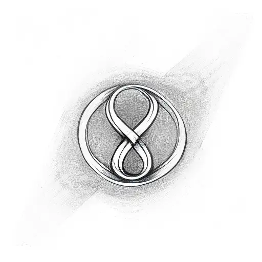 Infinity Symbol tattoo design idea
