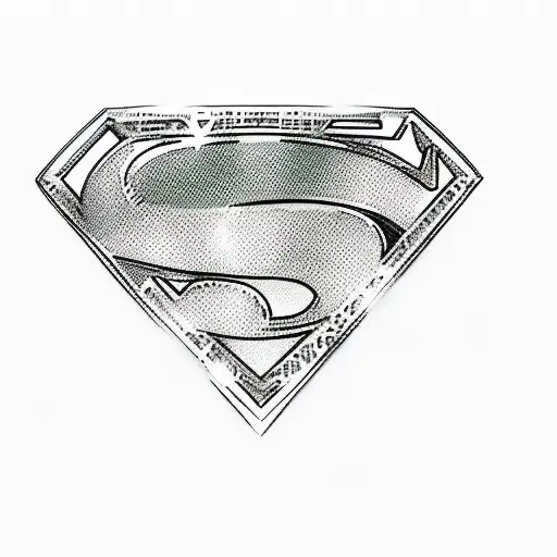superman tattoo design idea