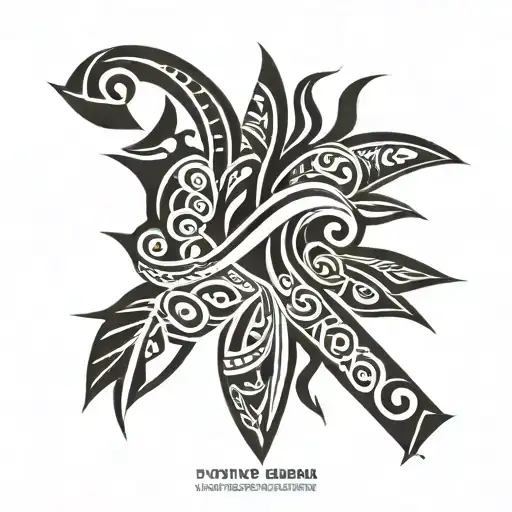 polynesian style tattoo tattoo design idea