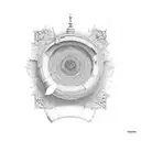 ashok stambh tattoo design idea