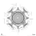 ashok stambh tattoo design idea