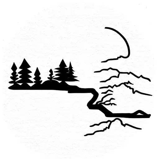 nature's reclamation tolkien  tattoo design idea