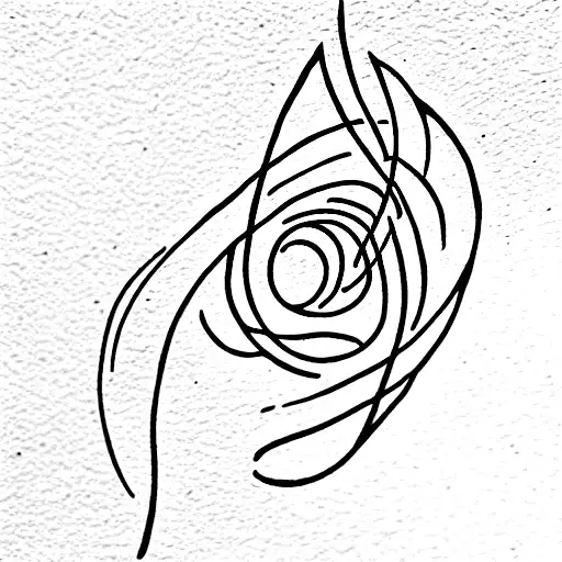 tolkien music score tattoo design idea