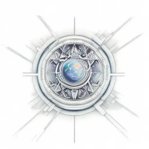 stay interstellar tattoo design idea