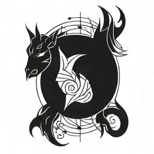 devils dance Gavin dance tattoo design idea