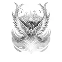vietnamese Phoenix tattoo design idea