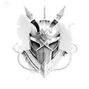 gladiator tattoo design idea