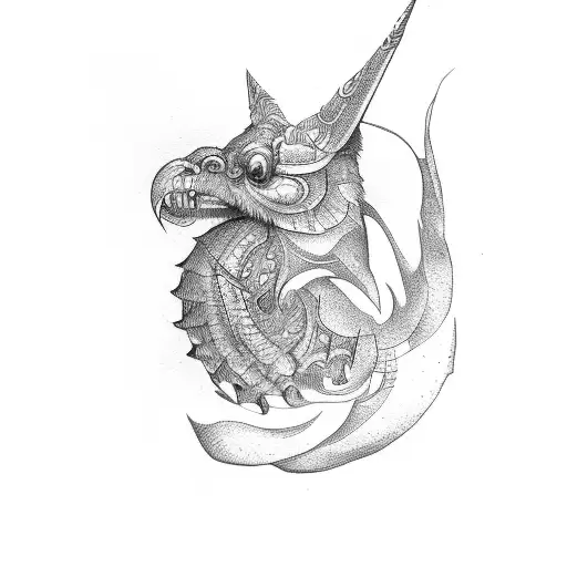 nihil sine deo tattoo design idea