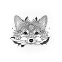 corgi tattoo design idea