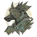 Anubis tattoo design idea