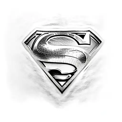 Superman tattoo design idea