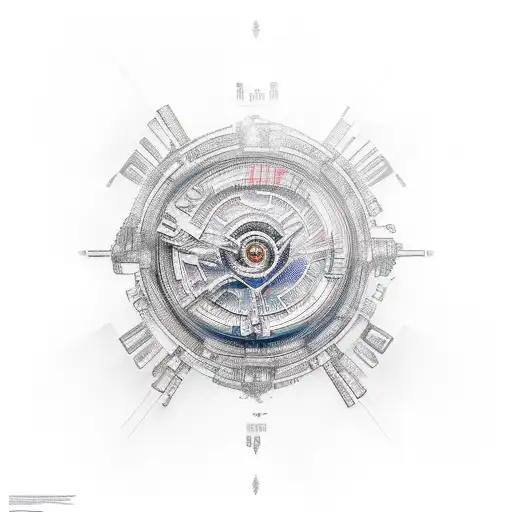 Interstellar Endurance tattoo design idea