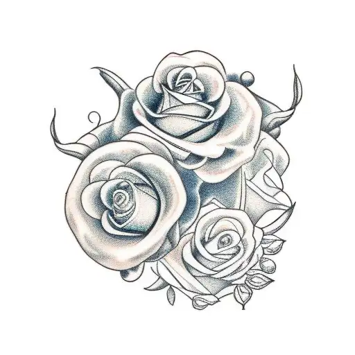 Pura Vida Lion Diamond Butterfly Rose Negroni Air Plant tattoo design idea