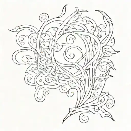 Script tattoo of a meaningful tattoo design idea