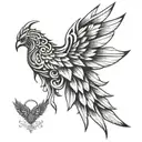 tricep wing tattoo tattoo design idea