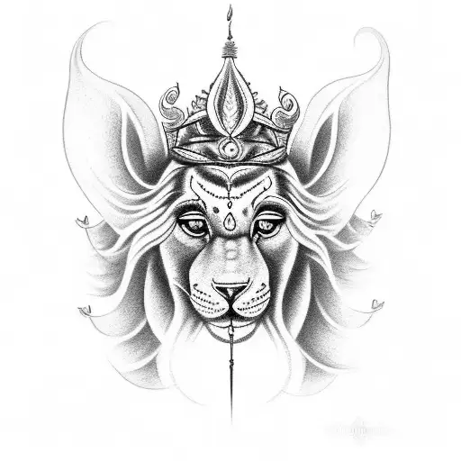 tatoo for daughter with lord shiva blessings tattoo design idea
