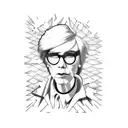Andy warhol tattoo design idea