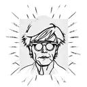 Andy warhol tattoo design idea