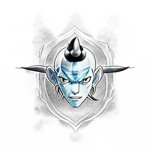 Avatar the Last AirBender and Strength Tattoo tattoo design idea