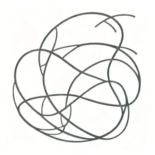 adoption symbol intertwined tattoo design idea