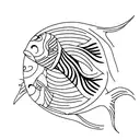 pisces fish tattoo design idea
