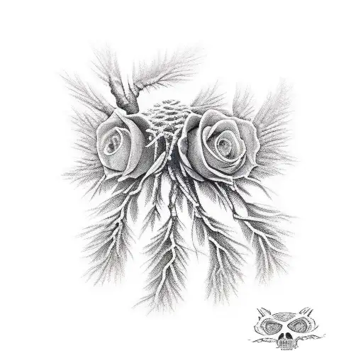 dead willow tree Kaylee Lilly  tattoo design idea