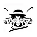 Monkey D. Luffy  tattoo design idea