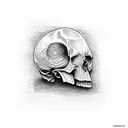 Metal Hand Skull tattoo design idea