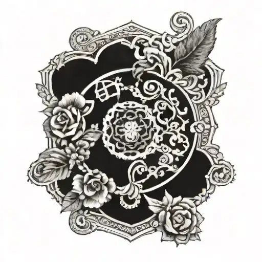 Russia Federation goes tattoo design idea