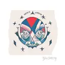 Symbolic representation of the meeting between me and my best friend who changed my whole life in the best way tattoo design idea