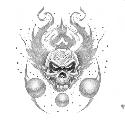 shinigami tattoo design idea