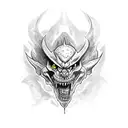 Cool and angry tatoo for Dungeon and Dragons tattoo design idea