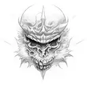 Cool and angry tatoo for Dungeon and Dragons tattoo design idea