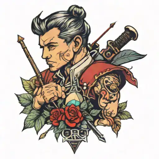 Archer  tattoo design idea