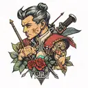 Archer  tattoo design idea