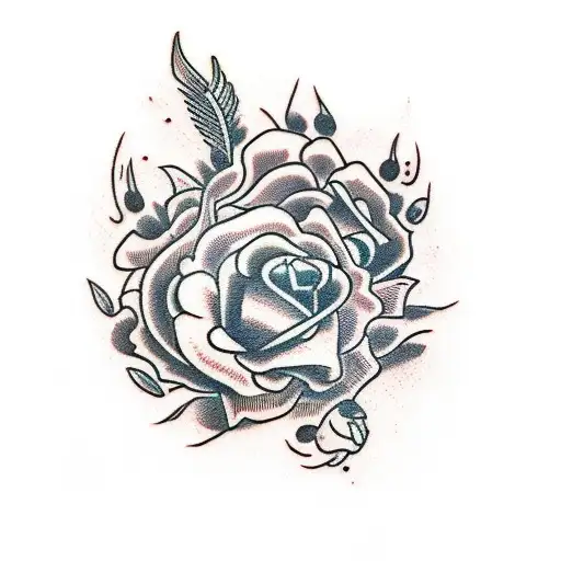 fast life tattoo design idea