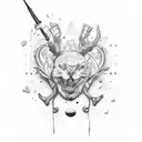 murphys law tattoo design idea