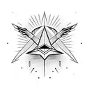  illuminati sign tattoo design idea