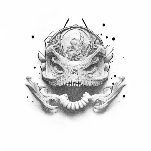 anxiety tattoo design idea