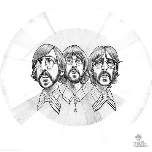 the Beatles  tattoo design idea