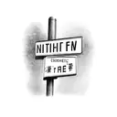 name street sign on a street corner tattoo design idea